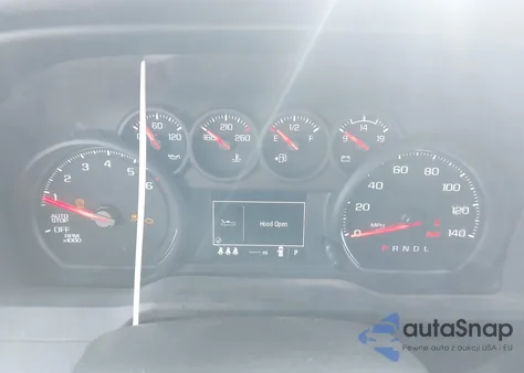 2024 Chevrolet Silverado 1500 2Wd Double Cab Standard Bed Wt из США, поврежденный, VIN 1GCRAAED1RZ136622